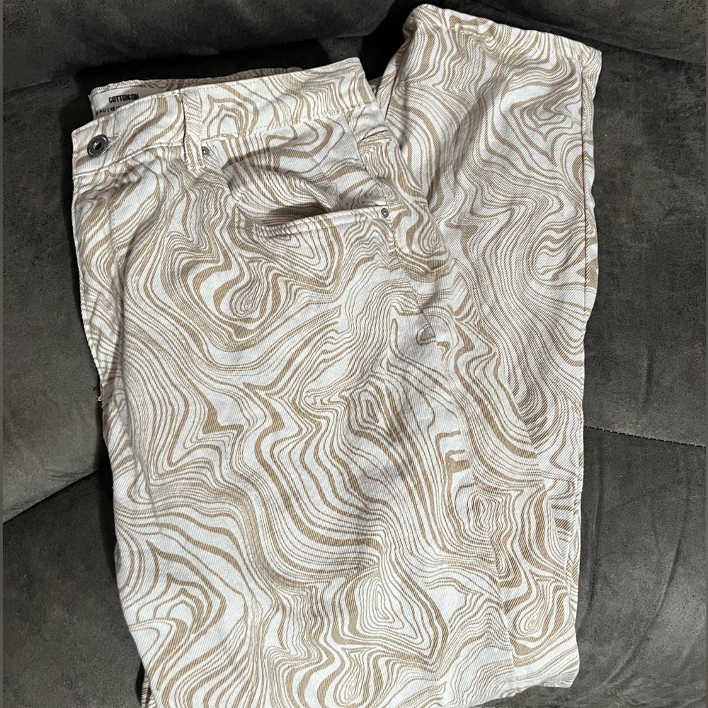 Swirl Mom Jeans